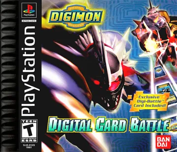 Digimon Digital Card Battle (US) box cover front